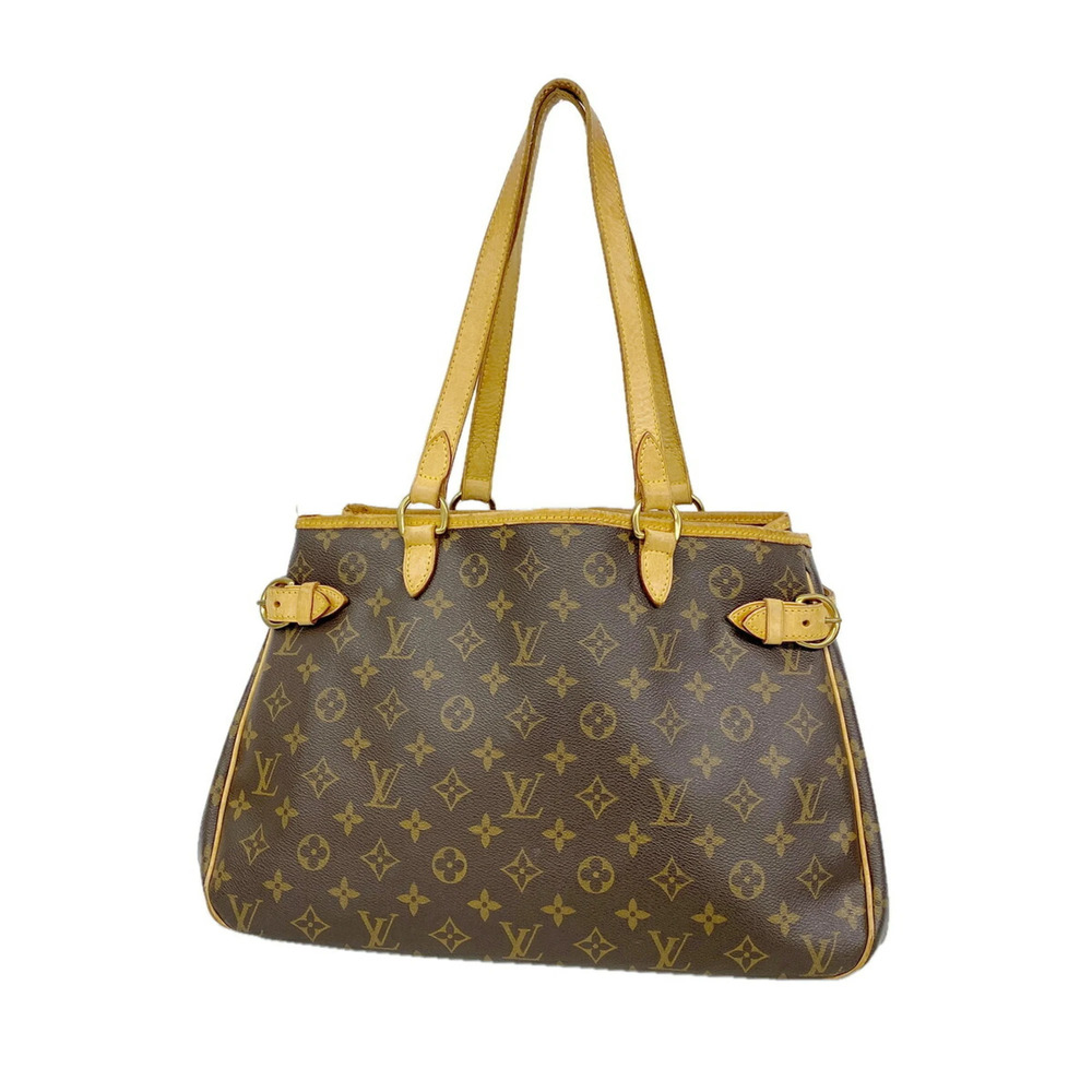 Louis Vuitton Monogram Batignolles Horizontal Tote Bag M51154 Brown Women's